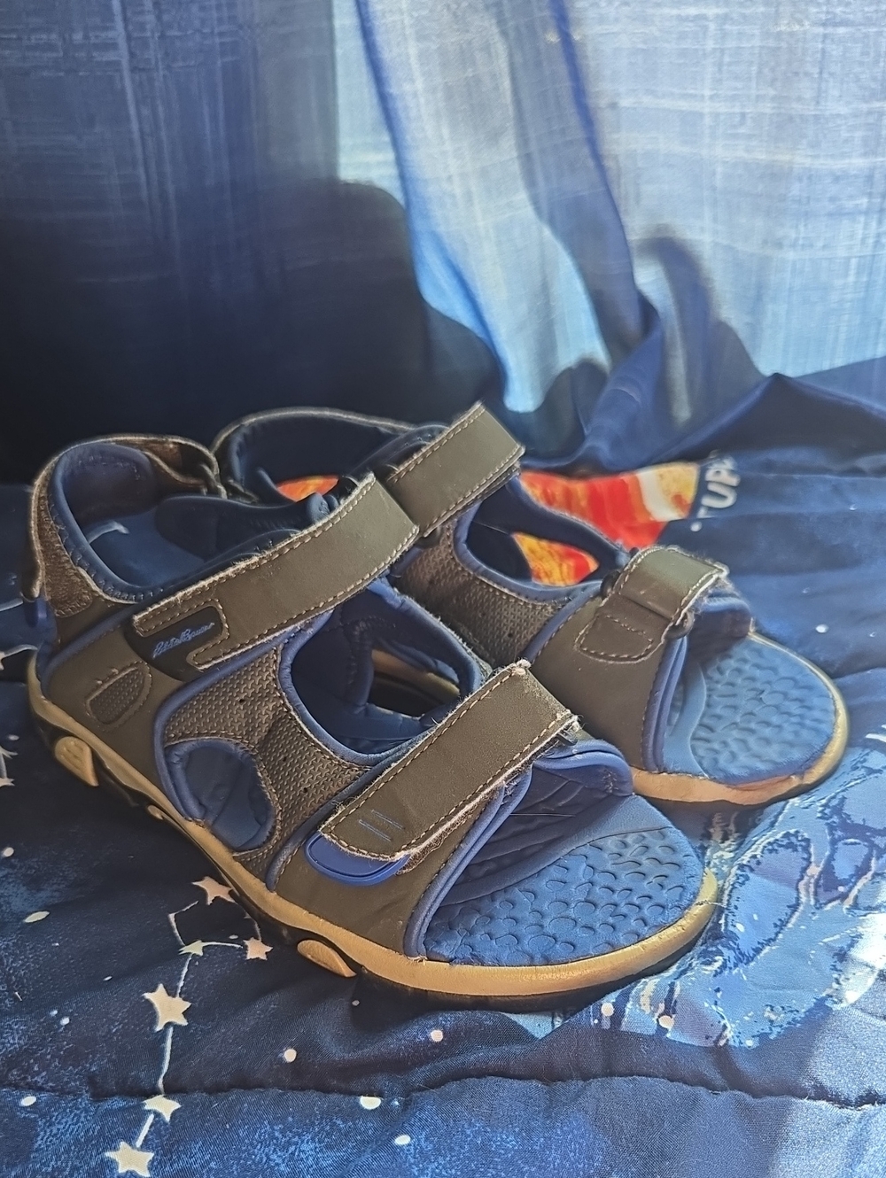Sz 2 Eddie Bauer Sandals For Boys Summer Hiking Beach